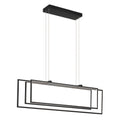 KICHLER 84331MBK Jestin 46 Inch Led Linear Chandelier In Matte Black