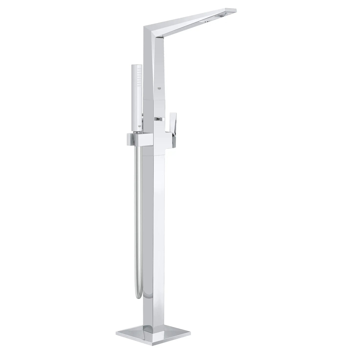GROHE 23119000 Allure Brilliant Single-Handle Freestanding Tub Faucet with 1.75 GPM Hand Shower - Chrome