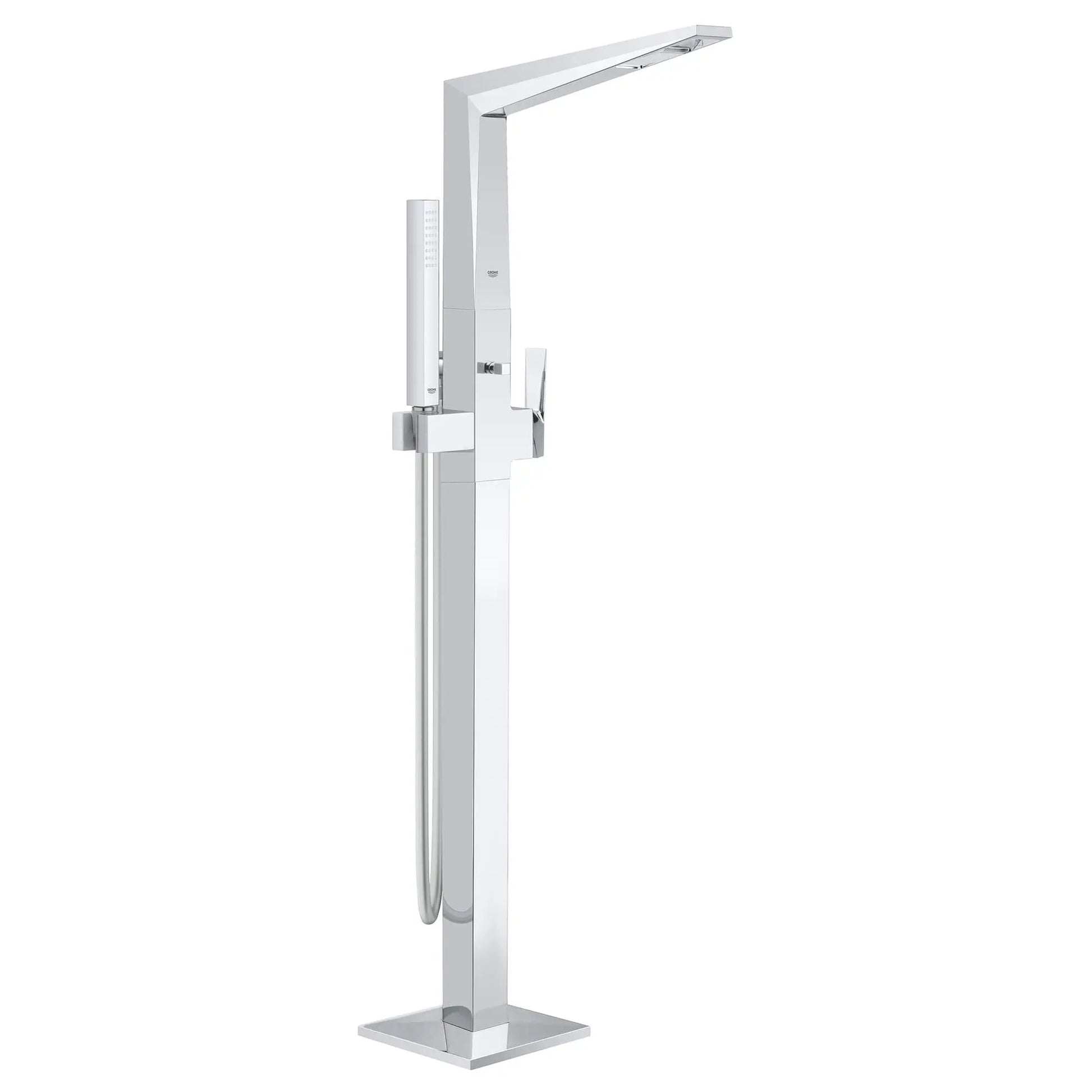 GROHE 23119000 Allure Brilliant Single-Handle Freestanding Tub Faucet with 1.75 GPM Hand Shower - Chrome