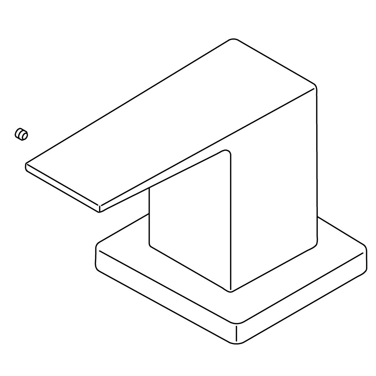 KOHLER Handle Kit - Vibrant Brushed Nickel, K-1340554-BN