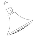 KOHLER Showerhead Assembly - Polished Chrome, K-1340601-CP