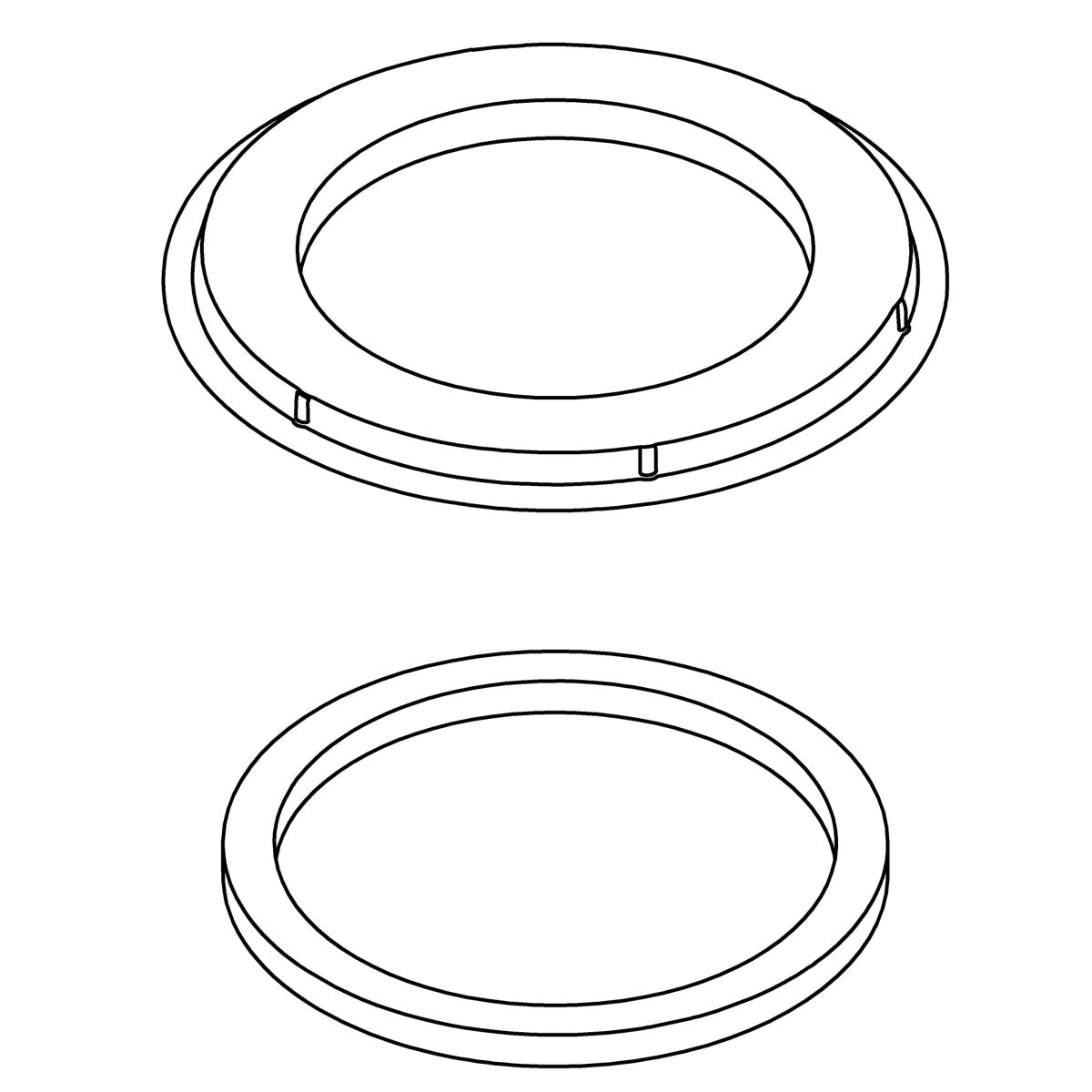 KOHLER Seal Plate, 1-Hole, Kit, K-1341315