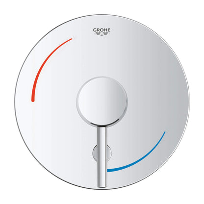 GROHE 29102001 Concetto Pressure Balance Valve Trim with Diverter - Chrome