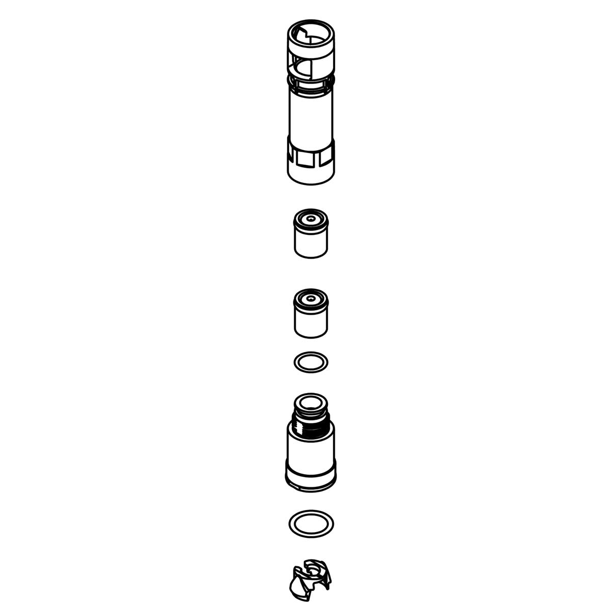 KOHLER Assembly, Quick Connect, K-1343239