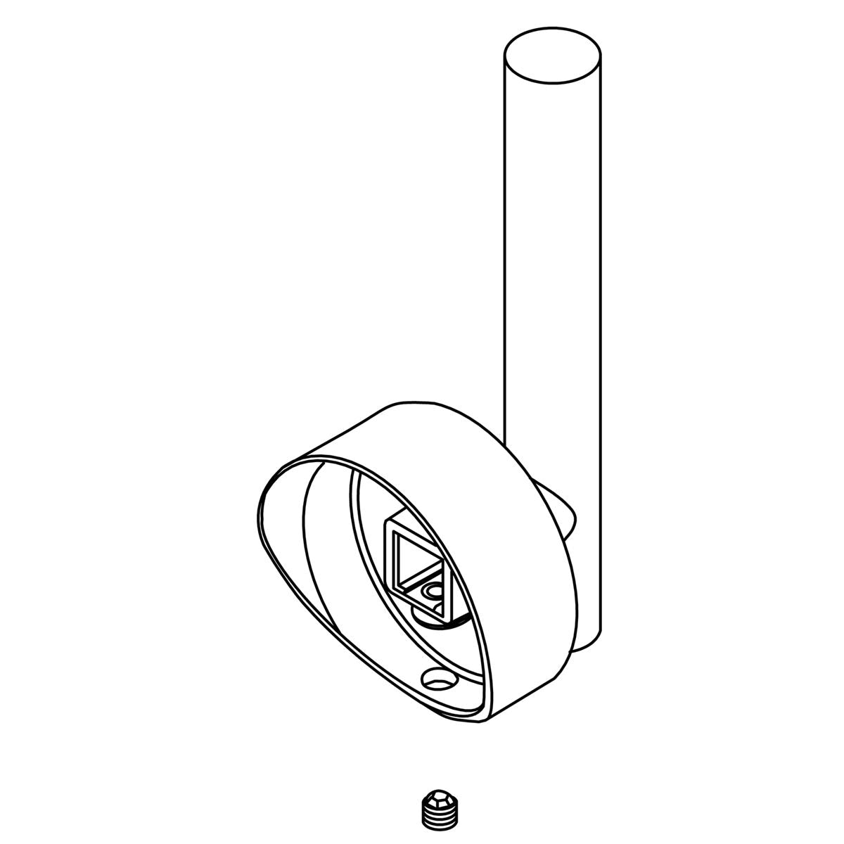 KOHLER Handle Kit - Polished Chrome, K-1347902-CP