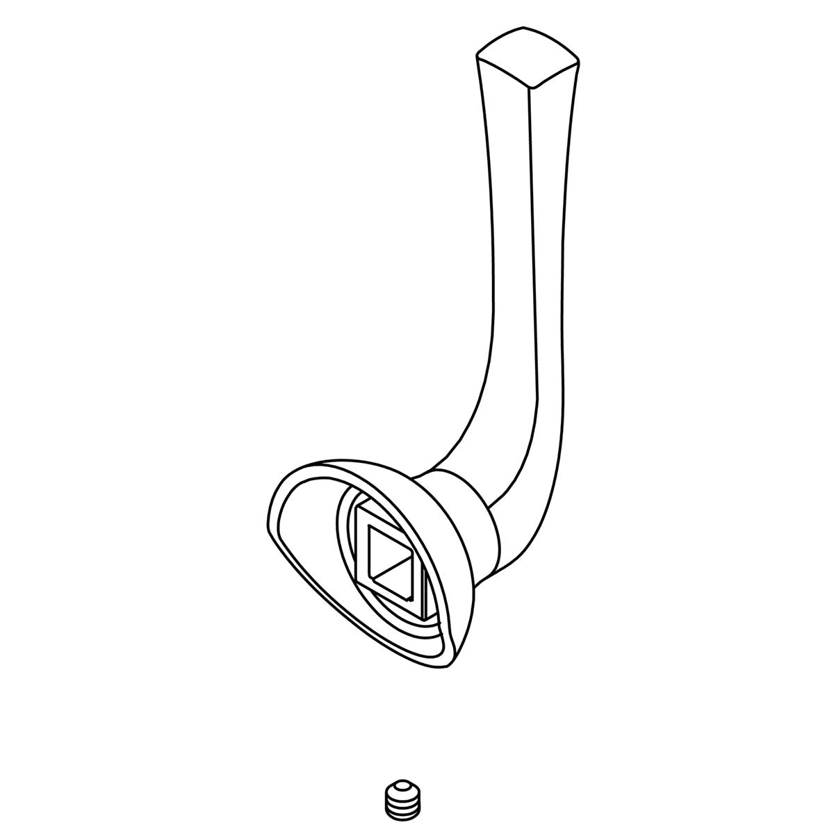 KOHLER Handle Kit - Vibrant Titanium, K-1347914-TT