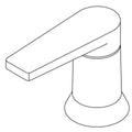 KOHLER Handle Assembly - Vibrant Brushed Moderne Brass, K-1348823-2MB
