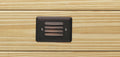 KICHLER 15072AZT 12V Mini Louvered Step Light Textured Architectural Bronze