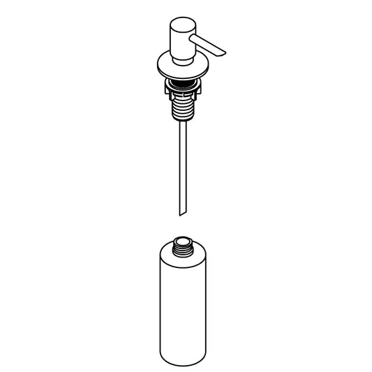 KOHLER Soap Pump Assembly - Vibrant Stainless, K-1349226-VS