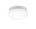KICHLER 208WH Ceiling Space 9.25" 1 Light Flush Mount White