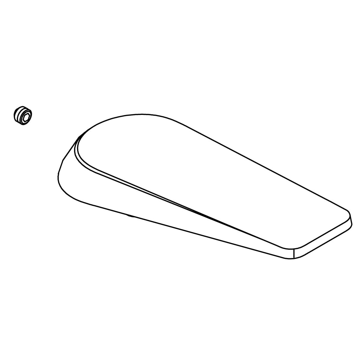 KOHLER Handle Kit - Matte Black, K-1350134-BL