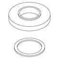 KOHLER Escutcheon Kit - Vibrant Brushed Nickel, K-1350136-BN