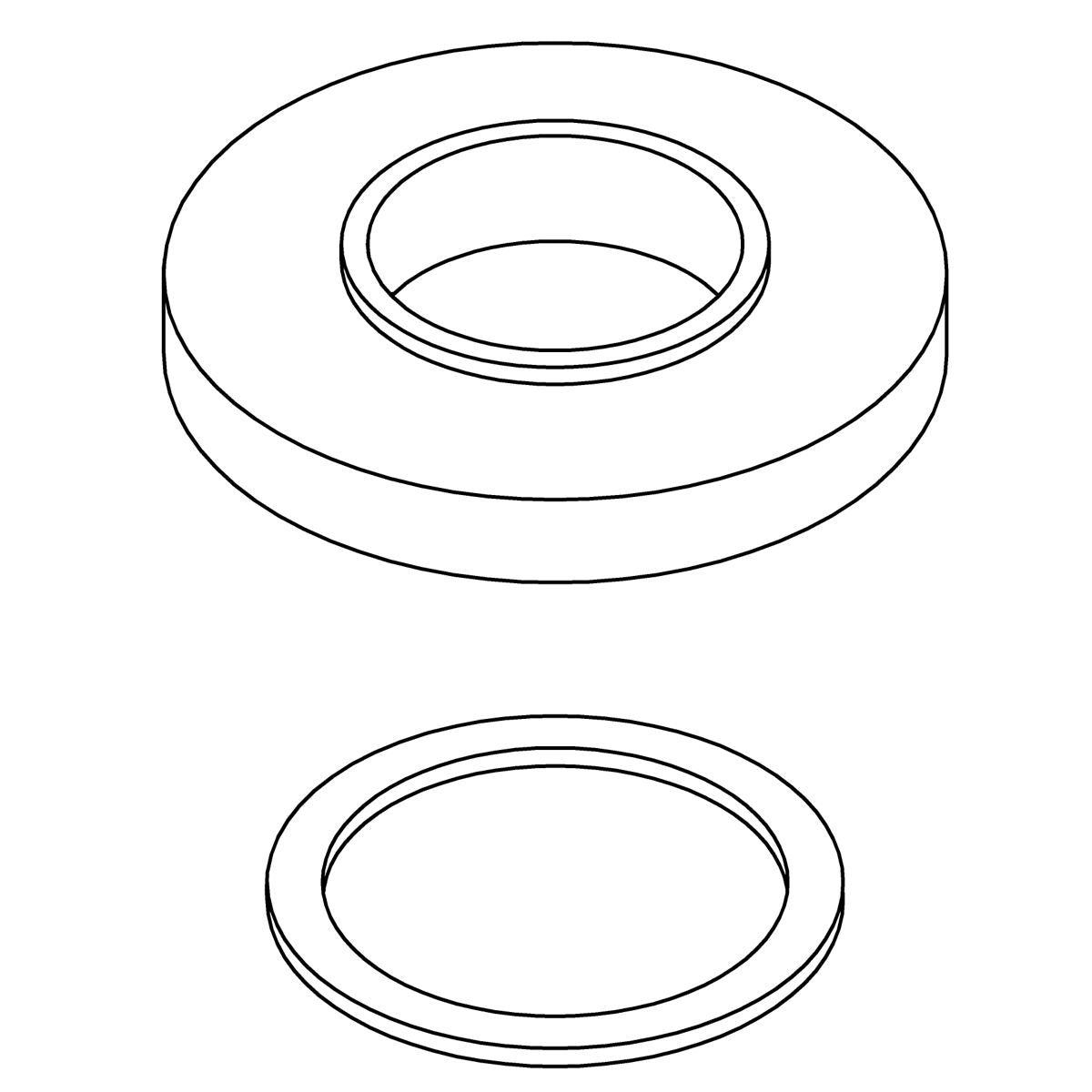 KOHLER Escutcheon Kit - Vibrant Brushed Nickel, K-1350136-BN