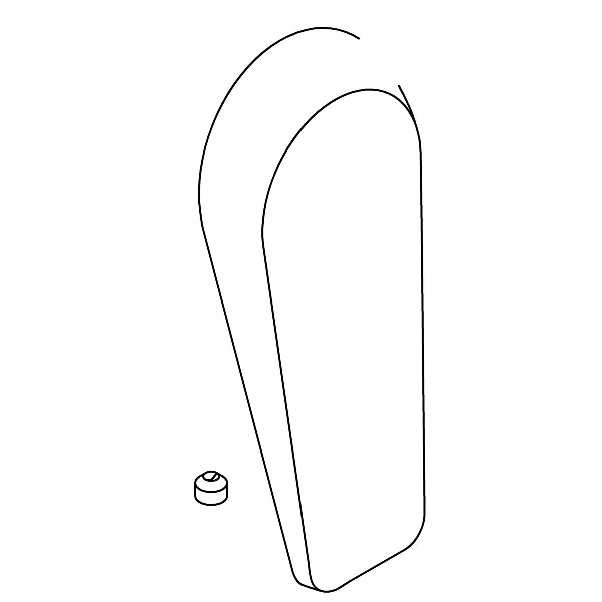 KOHLER Handle Kit - Matte Black, K-1350143-BL