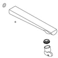 KOHLER Spout Kit - Matte Black, K-1350146-BL