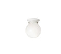KICHLER 216WH Ceiling Space 5.75" 1 Light Flush Mount White