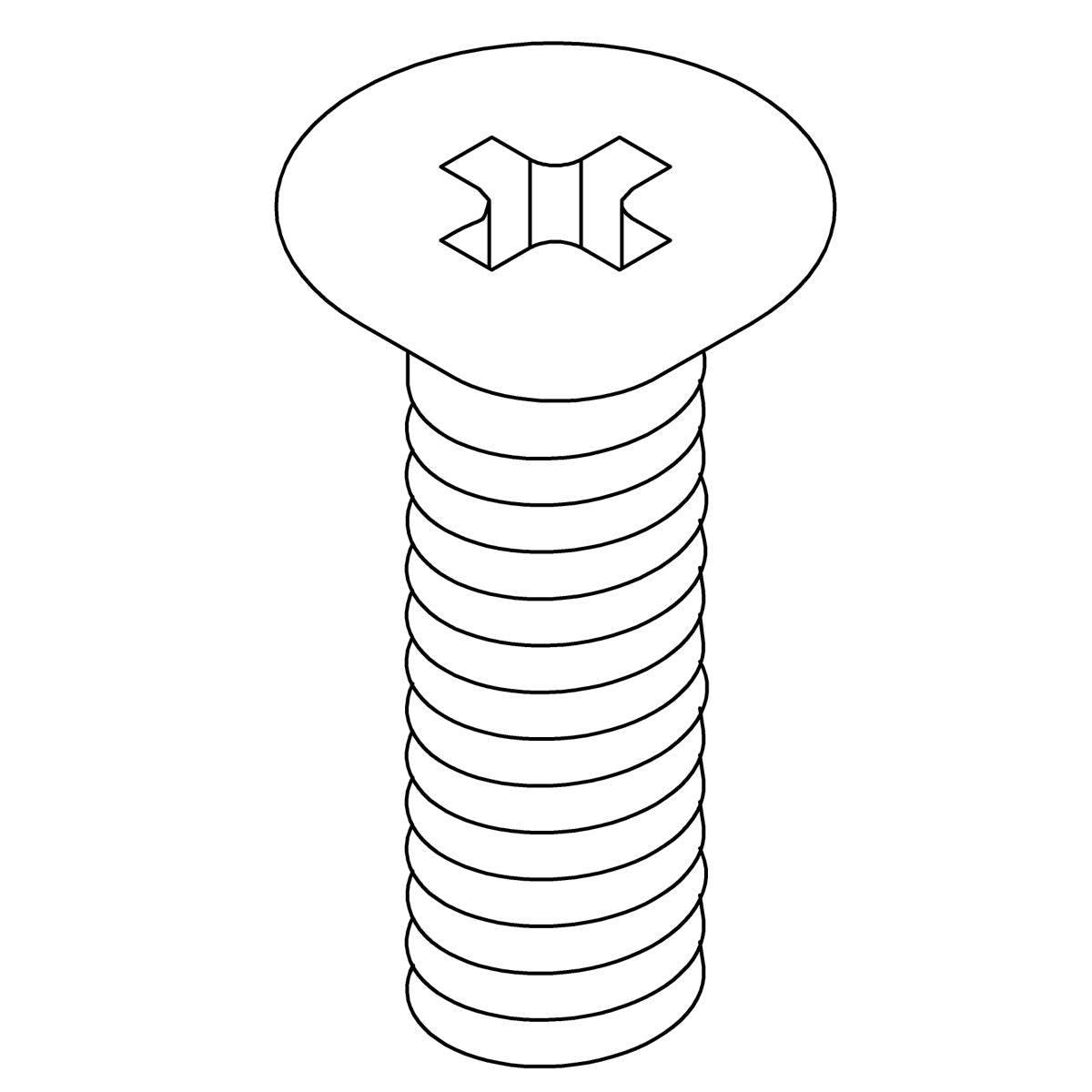 KOHLER Screw, 8-32 X .469, K-1350361