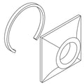 KOHLER Escutcheon - Vibrant Brushed Nickel, K-1351986-BN