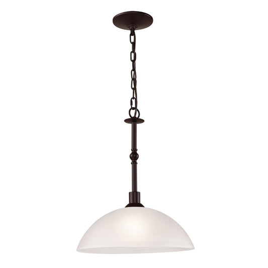 THOMAS 1351PL/10 Jackson 14'' Wide 1-Light Pendant - Oil Rubbed Bronze