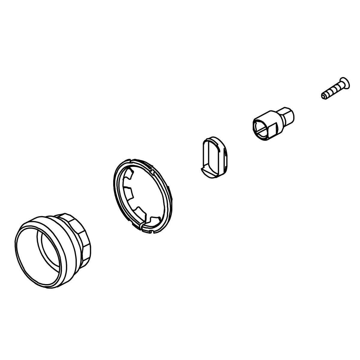 KOHLER Bonnet Kit - Vibrant Polished Nickel, K-1352289-SN