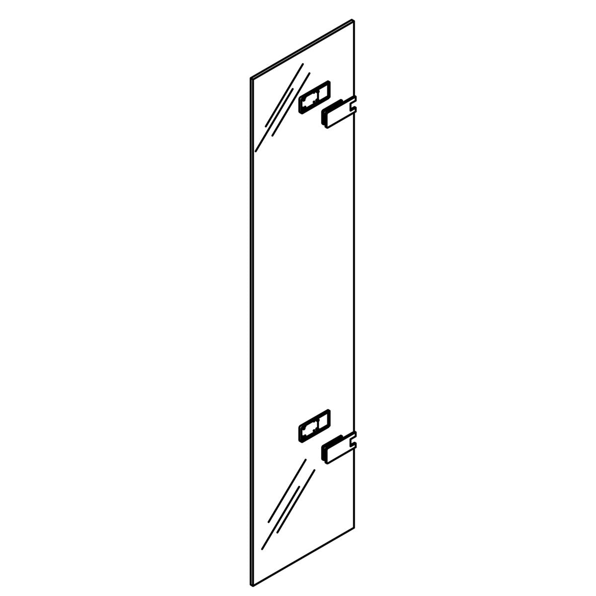 KOHLER Glass:3/8":4H2C:28.740 X 72.677, K-1352319-GC05