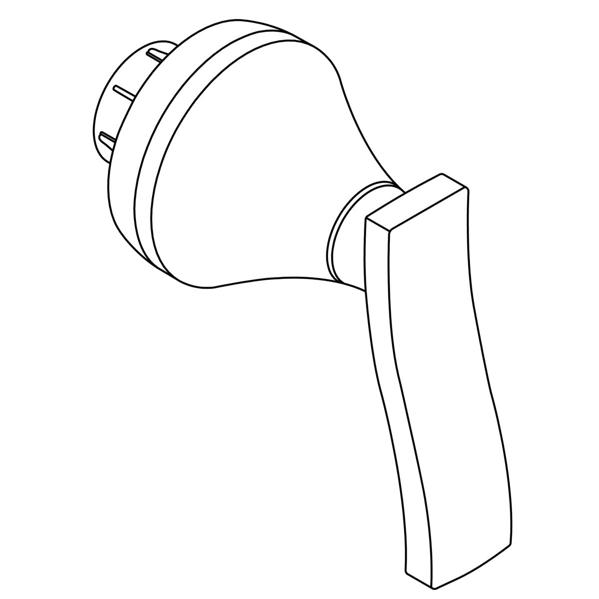 KOHLER Assembly, Handle - Vibrant Brushed Nickel, K-1352584-BN