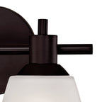 THOMAS 1352BB/10 Jackson 14'' Wide 2-Light Vanity Light - Oil Rubbed Bronze