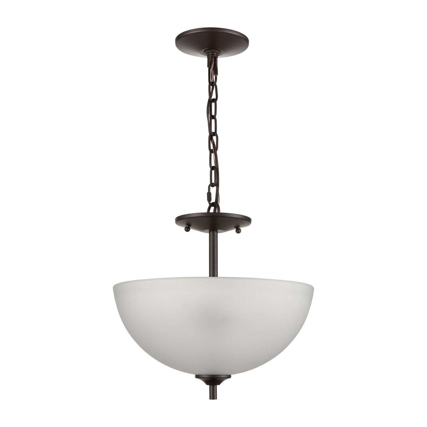 THOMAS 1352PL/10 Jackson 14'' Wide 2-Light Pendant - Oil Rubbed Bronze