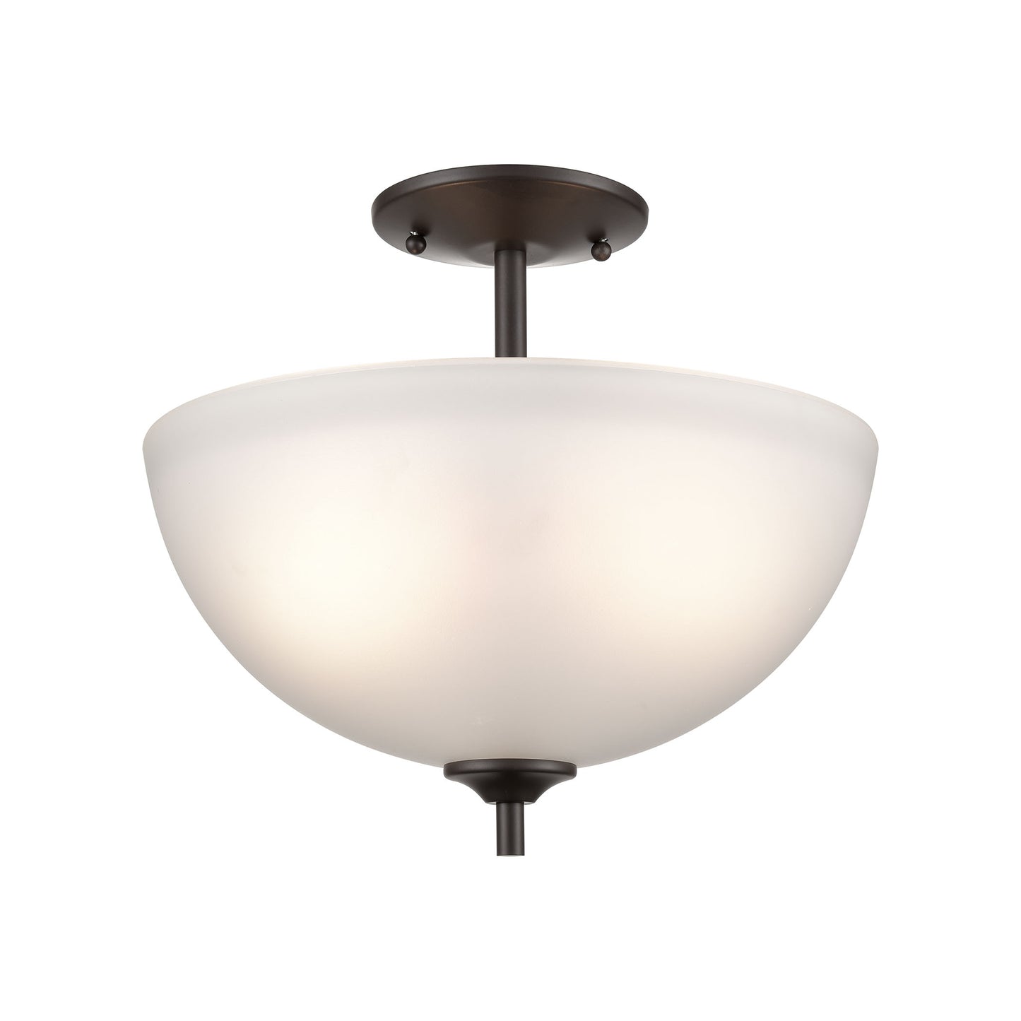 THOMAS 1352PL/10 Jackson 14'' Wide 2-Light Pendant - Oil Rubbed Bronze