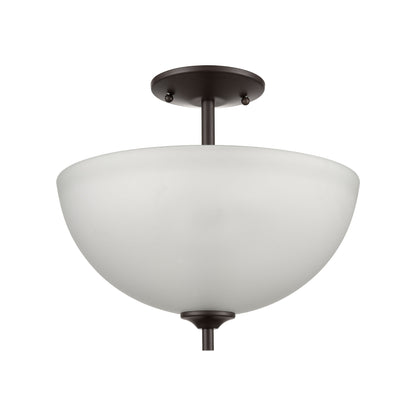 THOMAS 1352PL/10 Jackson 14'' Wide 2-Light Pendant - Oil Rubbed Bronze