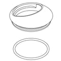 KOHLER Dome Kit - Vibrant Stainless, K-1353294-VS