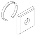 KOHLER Escutcheon - Vibrant Brushed Nickel, K-1353396-BN