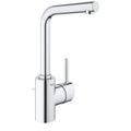 GROHE 23737002 Concetto Single Hole Single-Handle L-Size Bathroom Faucet, 1.2 GPM - Chrome