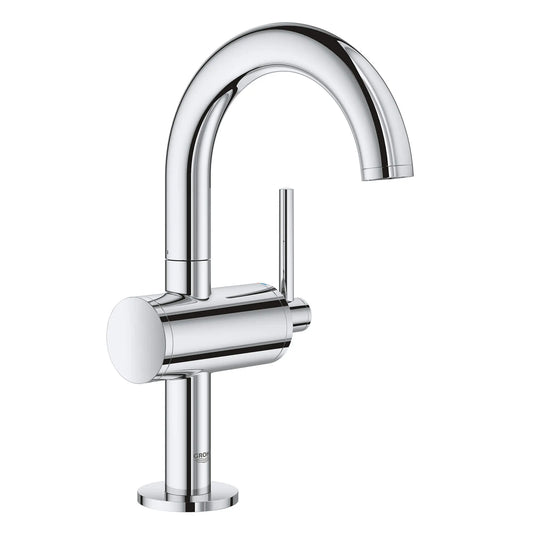 GROHE 23831003 Atrio New Single Hole Single-Handle M-Size Bathroom Faucet 1.2 GPM - Chrome