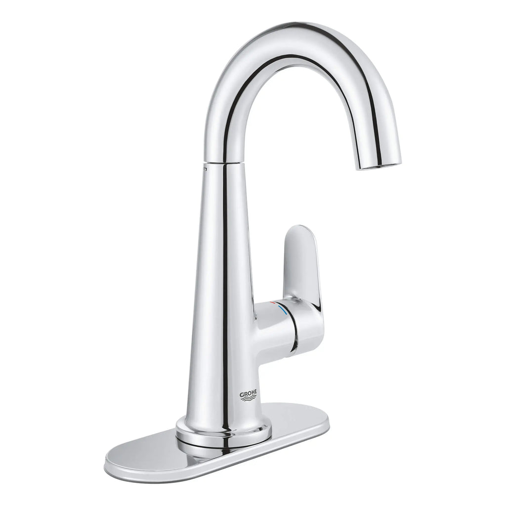 GROHE 23837000 Veletto Single-Handle 4" Centerset Bathroom Faucet, 1.2 GPM - Chrome
