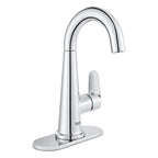 GROHE 23837000 Veletto Single-Handle 4" Centerset Bathroom Faucet, 1.2 GPM - Chrome