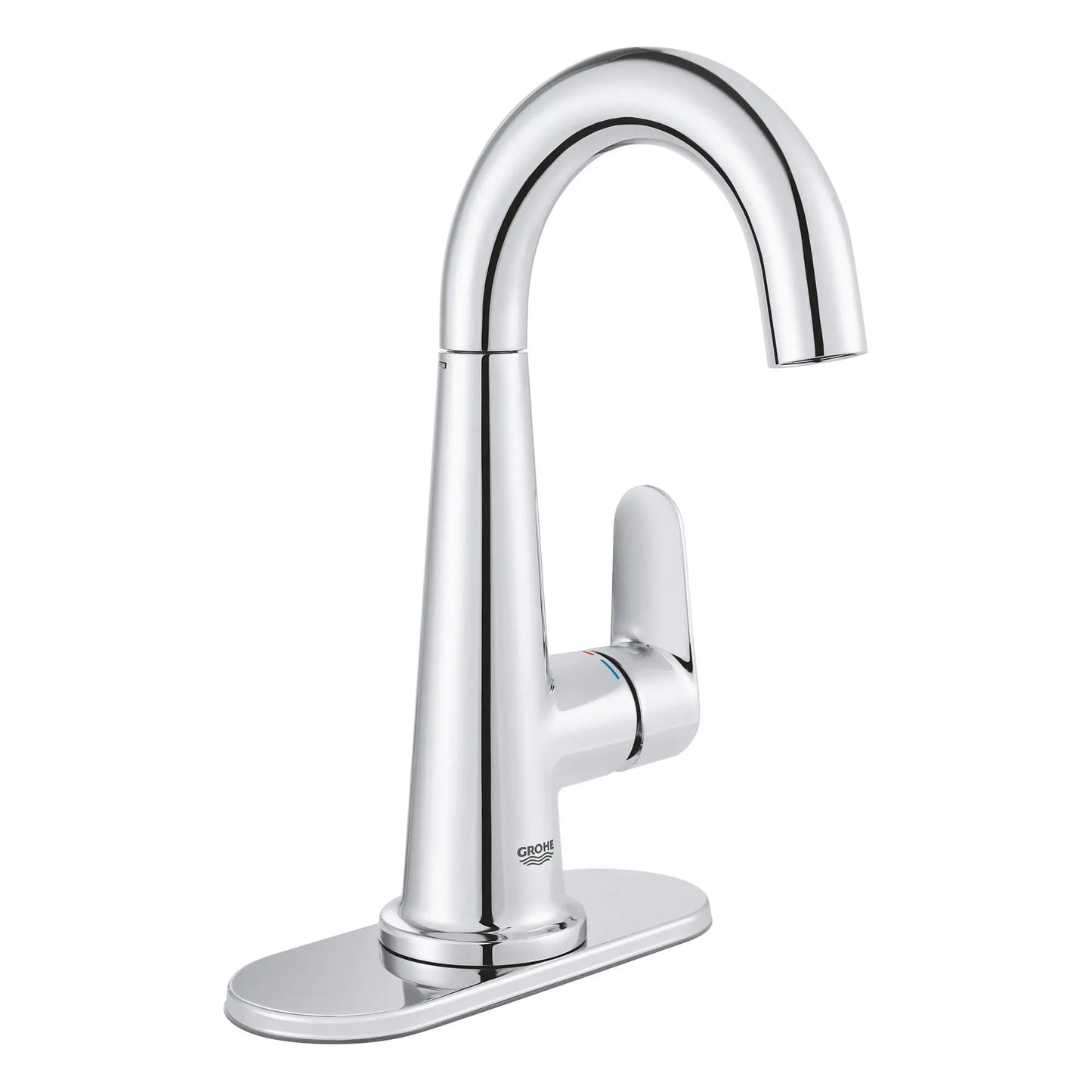 GROHE 23837000 Veletto Single-Handle 4" Centerset Bathroom Faucet, 1.2 GPM - Chrome