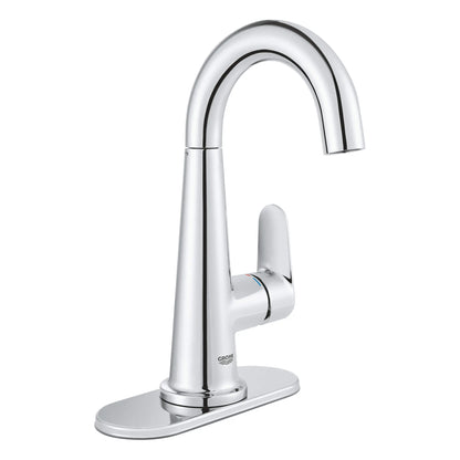 GROHE 23837000 Veletto Single-Handle 4" Centerset Bathroom Faucet, 1.2 GPM - Chrome