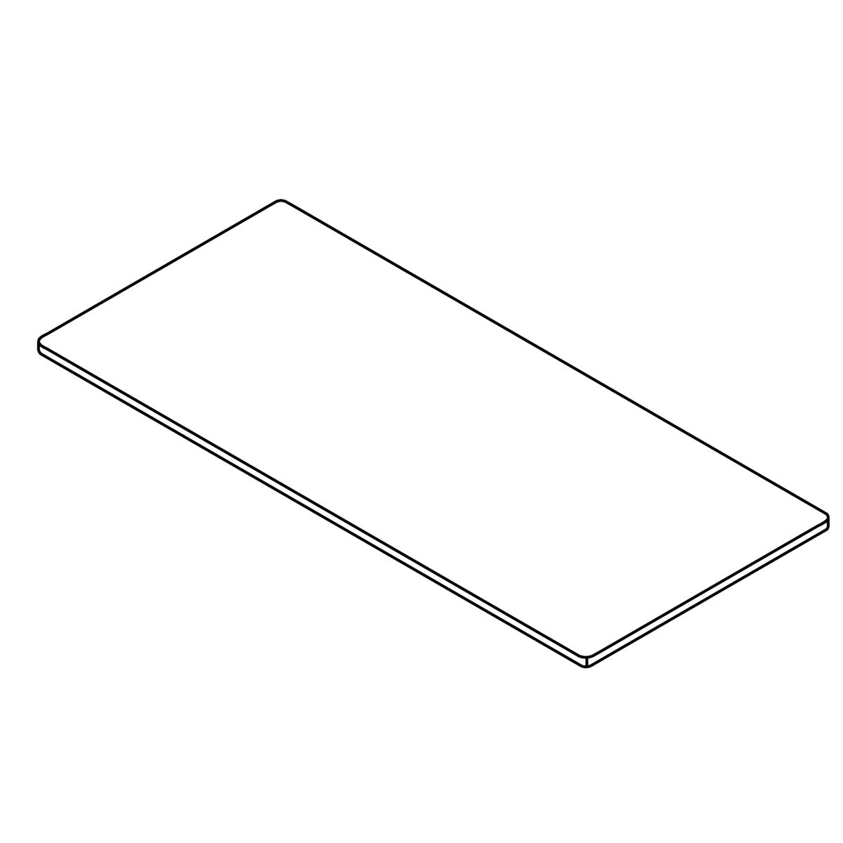 KOHLER K-1355924 Hinge Cover Glass