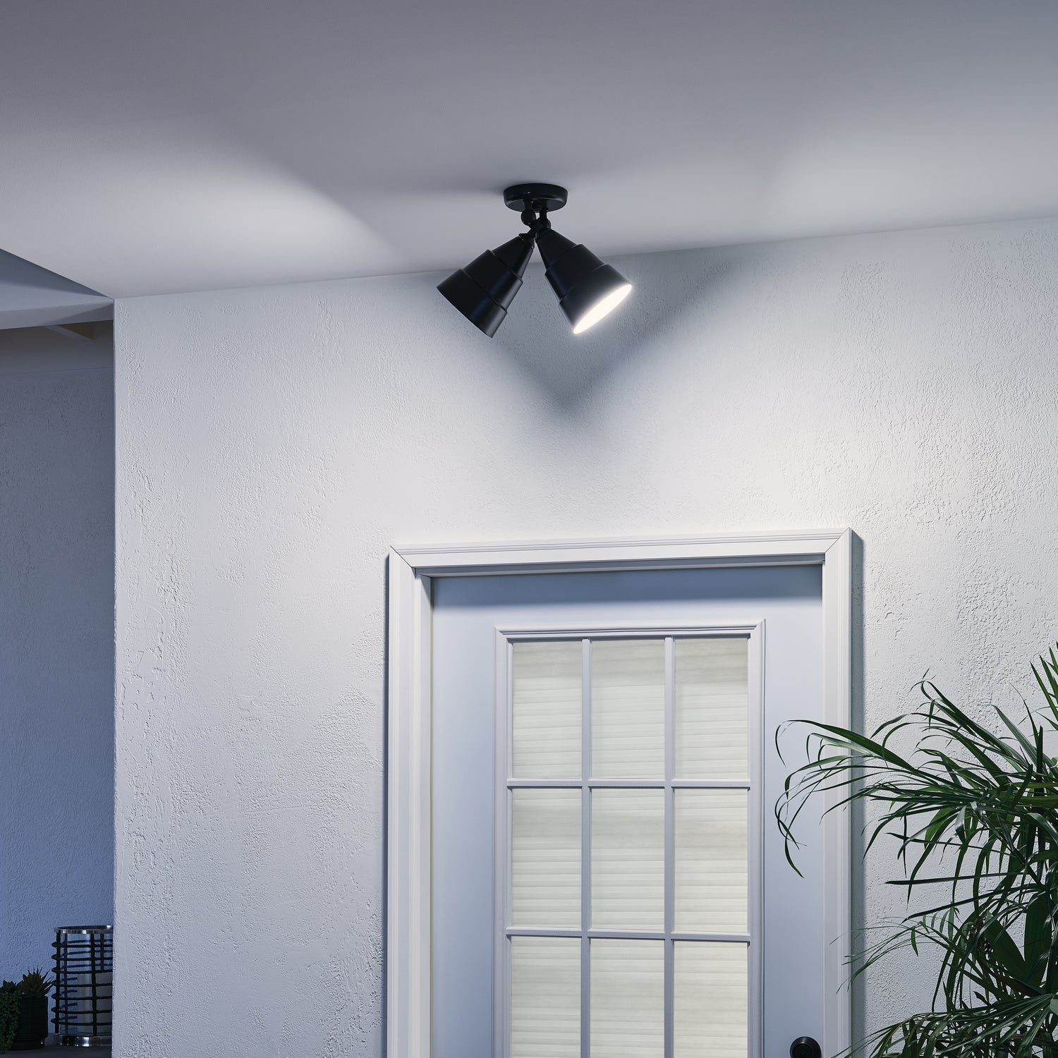 KICHLER 6052AZ 11.25" 2 Light Wall Light Architectural Bronze