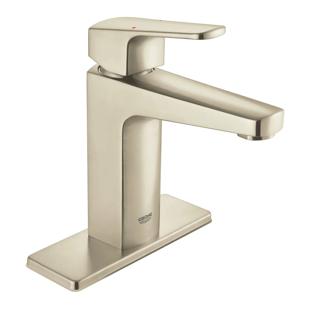 GROHE 23838EN0 Tallinn Single Hole Single-Handle Bathroom Faucet, 1.2 GPM - Brushed Nickel