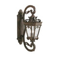 KICHLER 9359LD Tournai 37.75" 4 Light Outdoor Wall Light With Clear Seeded Glass In Londonderry