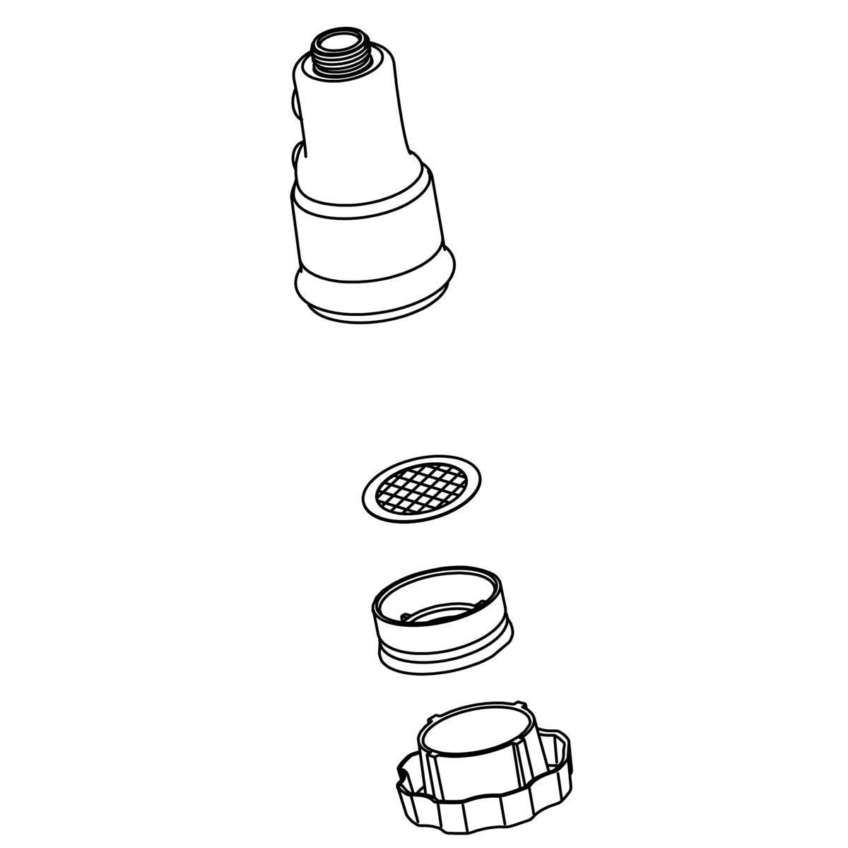 KOHLER Spray Head Kit - Vibrant Brushed Moderne Brass, K-1357002-2MB