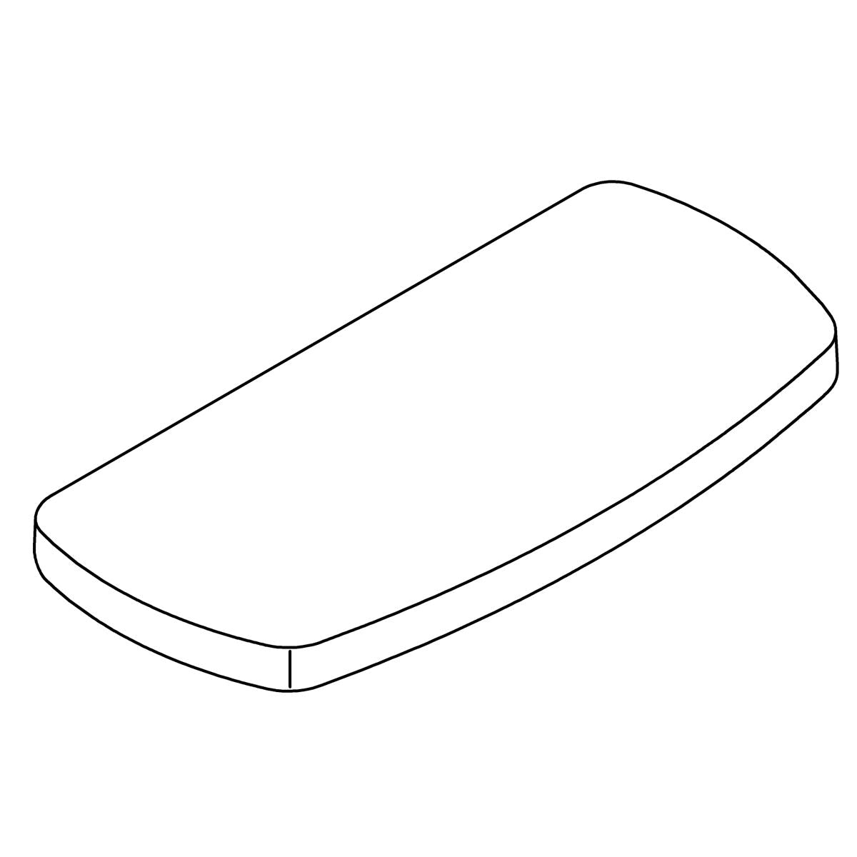KOHLER Cover, Tank, Toilet - Biscuit, K-1357943-96
