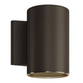 KICHLER 9234AZ Cylinder 7" 1 Light Wall Light Architectural Bronze