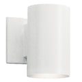 KICHLER 9234WH Cylinder 7" 1 Light Wall Light White