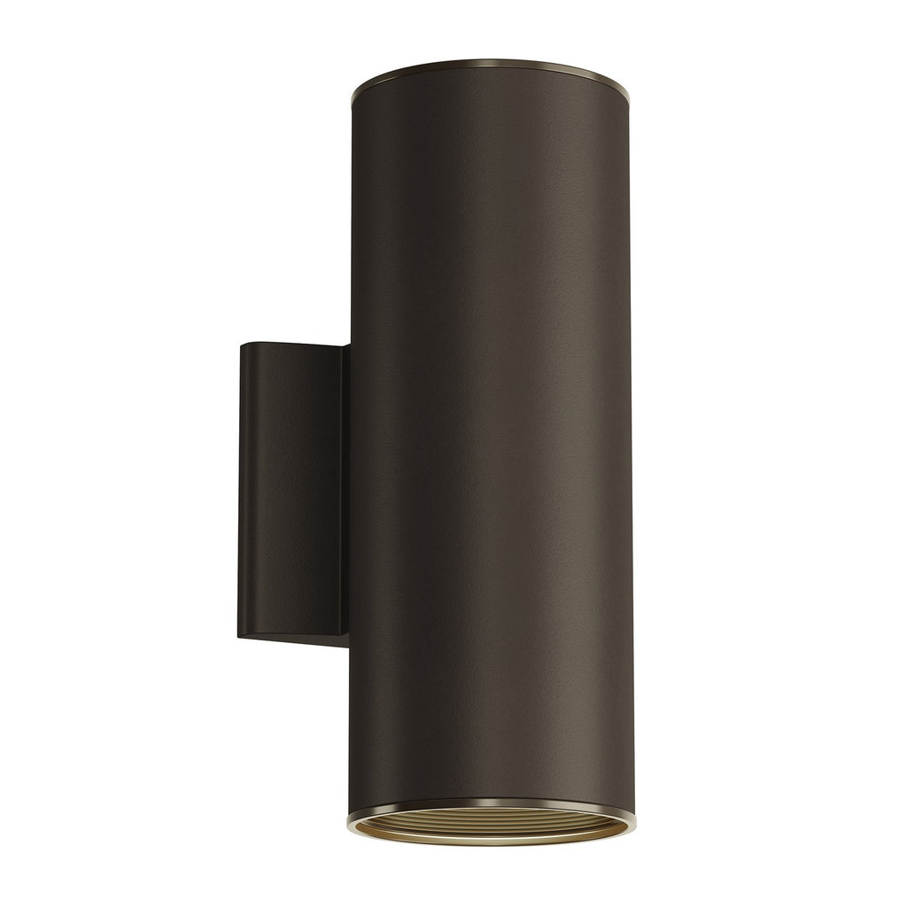 KICHLER 9244AZ Cylinder 12" Wall Light Architectural Bronze