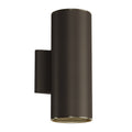 KICHLER 9244AZ Cylinder 12" Wall Light Architectural Bronze
