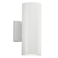 KICHLER 9244WH Cylinder 12" Wall Light White