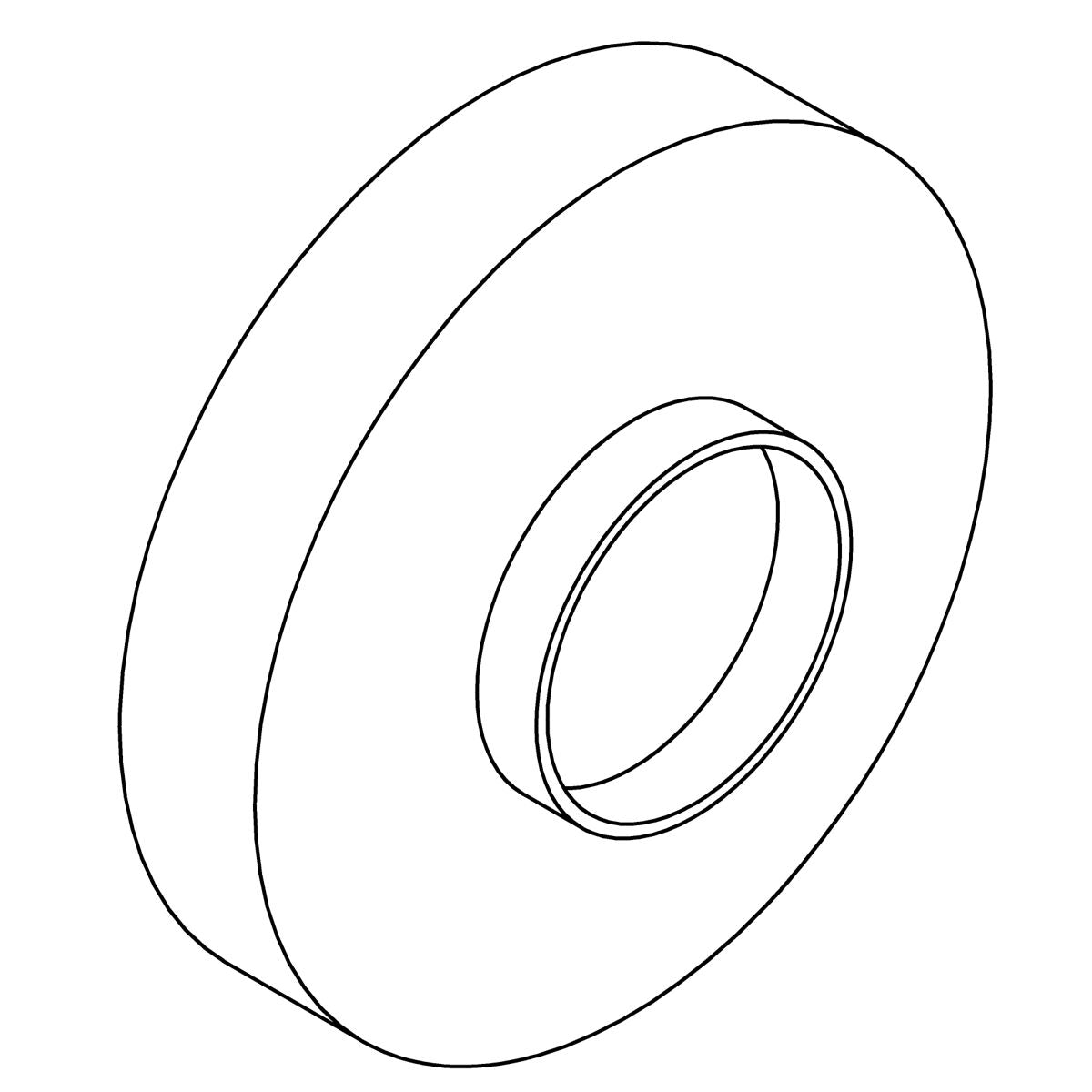 KOHLER Escutcheon - Vibrant Brushed Nickel, K-1359912-BN